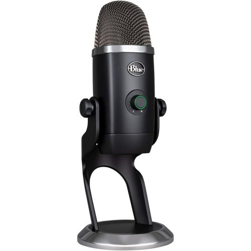  [아마존베스트]Blue Yeti X Professional Condenser USB Microphone with High-Res Metering, LED Lighting & Blue Voice Effects for Gaming, Streaming & Podcasting On PC & Mac