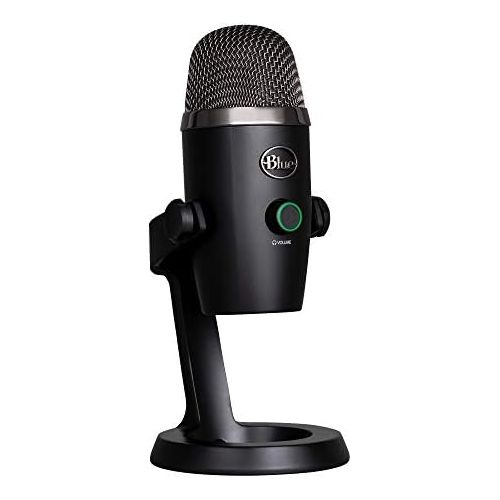  Logitech for Creators Blue Yeti Nano USB Microphone for PC, Podcast, Gaming, Streaming, Studio, Computer Mic - Blackout