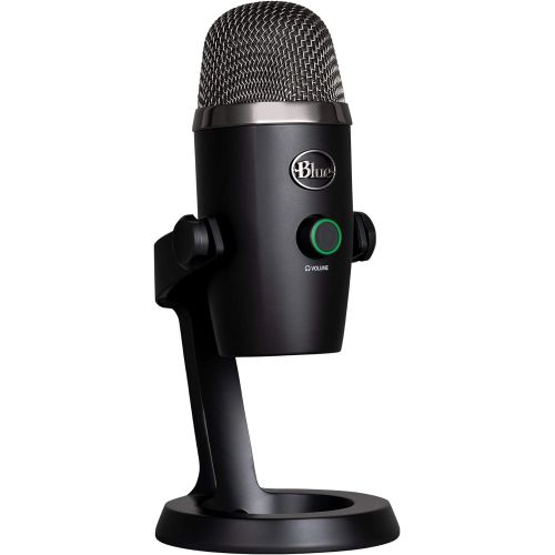  Logitech for Creators Blue Yeti Nano USB Microphone for PC, Podcast, Gaming, Streaming, Studio, Computer Mic - Blackout