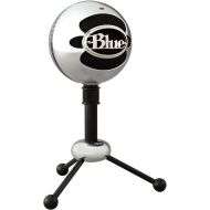 Logitech for Creators Blue Snowball USB Microphone for PC, Gaming, Podcast, Streaming, Studio, Computer Mic - Brushed Aluminum