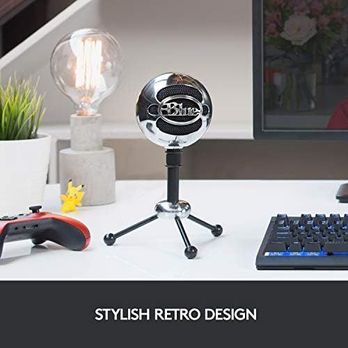  [아마존베스트]Blue Snowball USB Microphone (Brushed Aluminum)