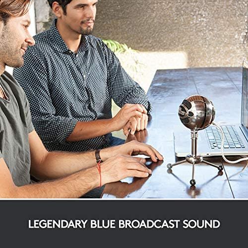  [아마존베스트]Blue Snowball USB Microphone (Brushed Aluminum)