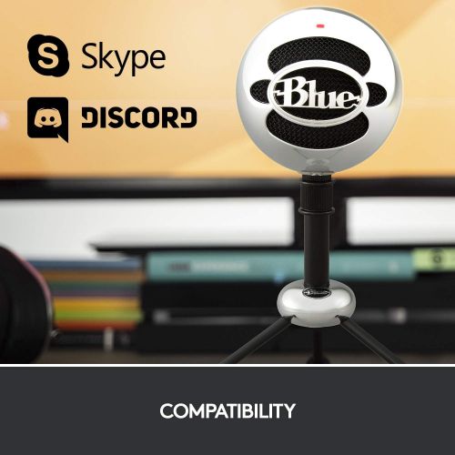  [아마존베스트]Blue Snowball USB Microphone (Brushed Aluminum)