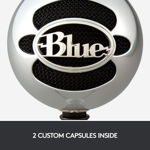  [아마존베스트]Blue Snowball USB Microphone (Brushed Aluminum)