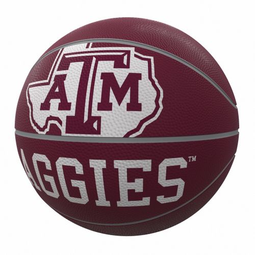 롤링스 Rawlings TX A&M Aggies Mascot Official-Size Rubber Basketball