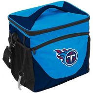 Logo Brands NFL Tennessee Titans 24 Can Cooler, One Size, Navy