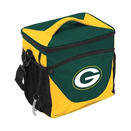  Logo Brands NFL Green Bay Packers 24 Can Cooler, One Size, Hunter