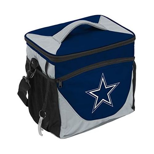  Logo Brands 609-63 NFL Dallas Cowboys 24 Can Cooler, One Size, Navy