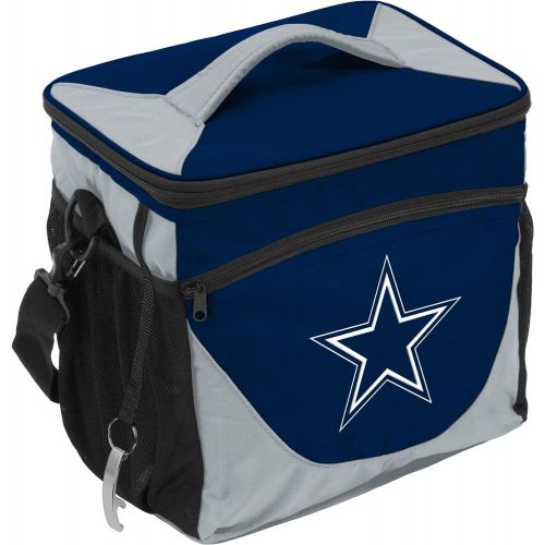  Logo Brands 609-63 NFL Dallas Cowboys 24 Can Cooler, One Size, Navy