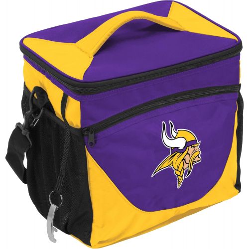  Logo Brands NFL Minnesota Vikings 24 Can Cooler, One Size, Purple