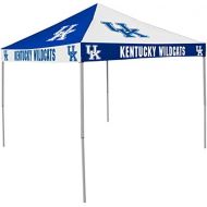 Logo Brands NCAA Kentucky Wildcats 9-Foot x 9-Foot Pinwheel Tailgating Canopy, Blue/White