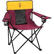 Logo Brands Collegiate Folding Elite Chair with Mesh Back and Carry Bag