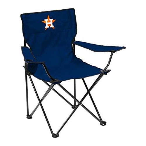  Logo Brands MLB Houston Astros Adult Unisex Quad Sporting Chair, Navy Blue, One Size