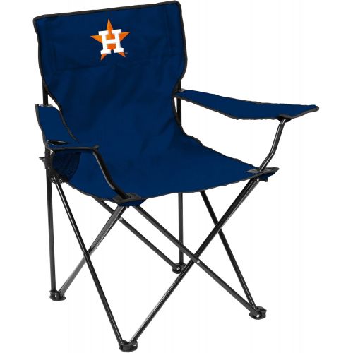  Logo Brands MLB Houston Astros Adult Unisex Quad Sporting Chair, Navy Blue, One Size