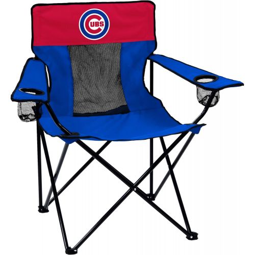  Logo MLB Chicago Cubs Elite Chair, Adult, Royal
