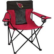 Logo Brands NFL Arizona CardinalsFolding Elite Chair with Mesh Back and Carry Bag , Cardinal, One Size