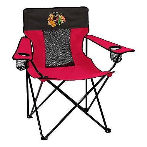  Logo Brands NHL Folding Elite Chair with Mesh Back and Carry Bag