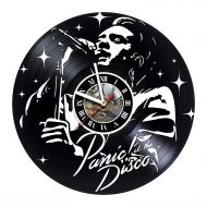 LokoARTplace Panic! At The Disco Wall Clock Made of Vinyl Record Great Gifts idea for Birthday, Wedding, Anniversary, Women, Men, Friends, Girlfriend