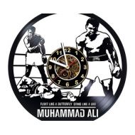 LokoARTplace Muhammad Ali Collection Wall Clock Made of Vinyl Record Great Gifts Idea Birthday Wedding Anniversary Women Men Friends Girlfriend