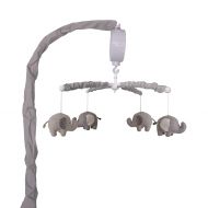 Lolli by Lolli Living Baby Musical Mobiles (Bailey Elephant). Knitted Elephant Shapes Crib Mobile for Nurseries