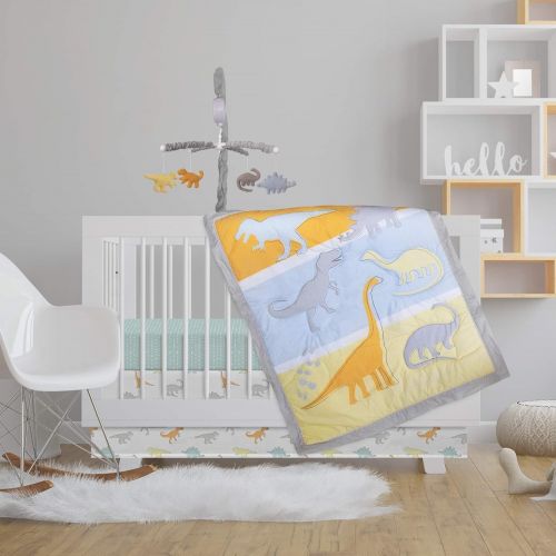  Lolli by Lolli Living Baby Musical Mobiles (Bailey Elephant). Knitted Elephant Shapes Crib Mobile for Nurseries