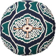 Loloi Pillow, Justina Blakeney Poly Filled - BlueTeal Pillow Cover, 20 Round