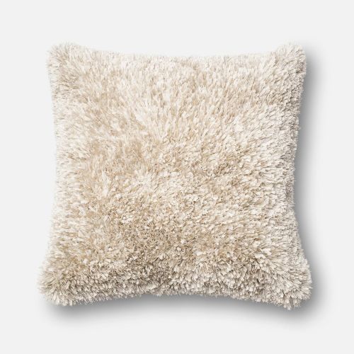  Loloi Accent Pillow DSETP0045WH00PIL3 100% Polyester Cover Down Fill 22 x 22 White