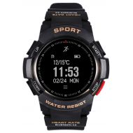 Loluka Mens Military Fitness Tracker Heart Rate Monitor Bluetooth Smart Watch Waterproof Pedometer Activity Tracker Sports Watch