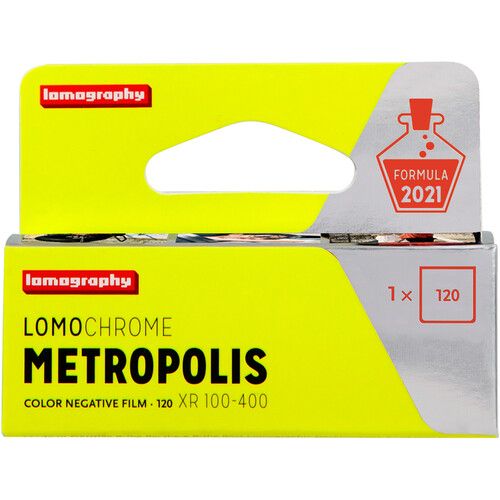  Lomography LomoChrome Metropolis 2021 100-400 Color Negative Film (120 Roll)