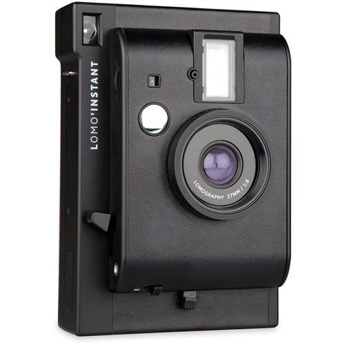  Lomography Lomo'Instant Instant Film Camera (Black Edition)