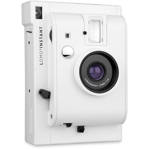  Lomography Lomo'Instant Camera & 3 Lenses (White Edition)