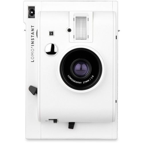  Lomography Lomo'Instant Camera & 3 Lenses (White Edition)