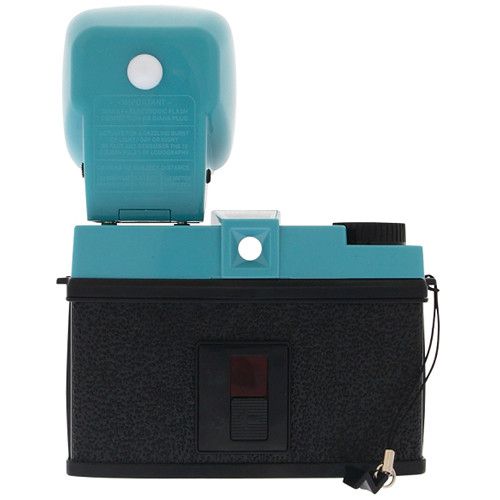  Lomography Diana F+ Film Camera and Flash (Teal/Black)