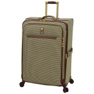 London Fog Cambridge II 29 Expandable Spinner, Olive Houndstooth