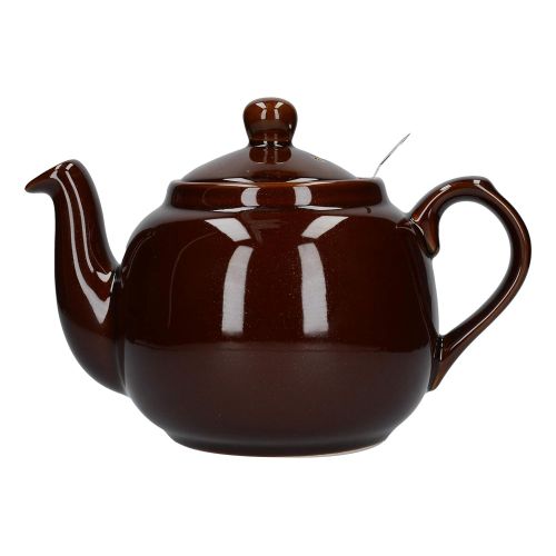  London Pottery Globe 4 Cup Brown Filter Teapot 17273240