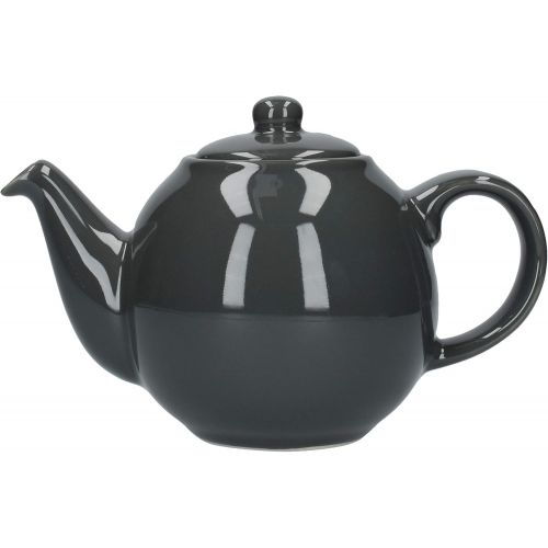  London Pottery Globe Kleine Teekanne mit Sieb, Keramik, Grau (London Grey), 2 Cup (500 ml)