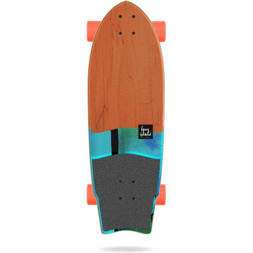  Long Island Recife Surfskate Li Cruiserboard, Unisex Erwachsene, Mehrfarbig, 31