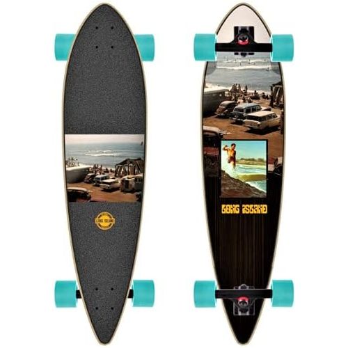  Long Island Skateboard - Florida 42 Pintail Longboard - Complete
