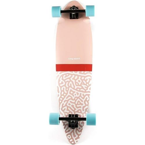  Long Island Slight Essential 36x9.5 Pintail Complete Skateboard, Adults Unisex, Multicolor (Multicolor), 36