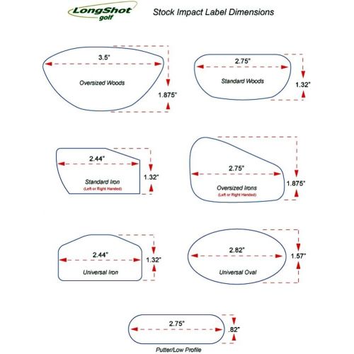  LongShot Golf Jumbo OS-Wood Roll