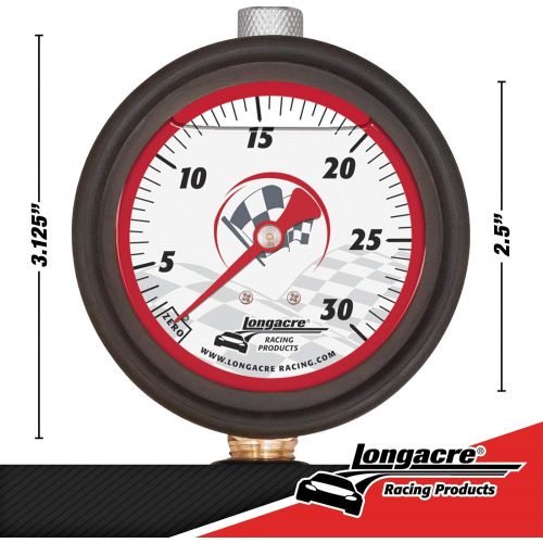  Longacre Racing 52-52022 LIQ Filled 2-1/2IN TPG 0-30