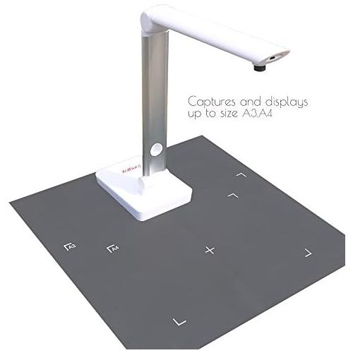  [아마존베스트]Longjoy Digital Portable Overhead USB Distance Teaching Document Camera LV-1010 (White)