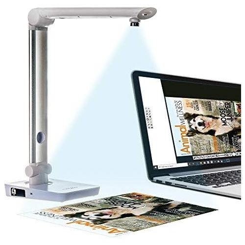  [아마존베스트]Longjoy Digital Portable Overhead USB Distance Teaching Document Camera LV-1010 (White)