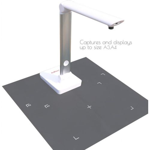  [아마존베스트]Longjoy Digital Portable Overhead USB Distance Teaching Document Camera LV-1010 (White)