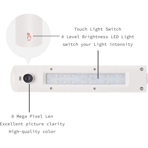  [아마존베스트]Longjoy Digital Portable Overhead USB Distance Teaching Document Camera LV-1020 (White)