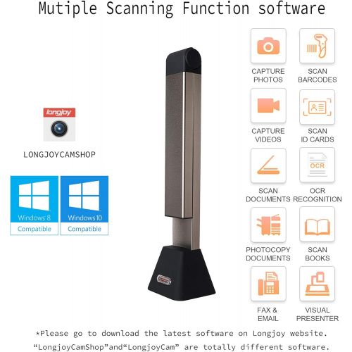  Longjoy Document Camera HD Digital Portable 8MP A3 USB Document Scanner LV-3 Series LV-3800