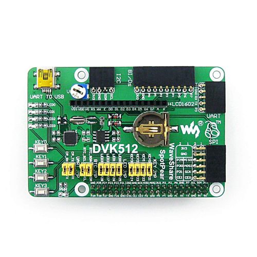  CQRobot Raspberry Pi DIY Open Source Electronic Hardware Kits(CQ-A), Compatible with Raspberry Pi A+B+2B3B, Including Expansion Board DVK512+3.5 inch Raspberry Pi LCD+PCF8591 Board+L3G4