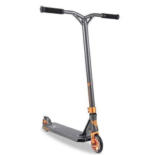  Longway Aluminium Pro Stunt Kick Scooter Precinct Carbon with BMX Handlebars