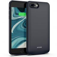 Lonlif Battery Case for iPhone 7 Plus/8 Plus/6 Plus/6s Plus,5500mAh Portable Protective Charging Case Compatible with iPhone 7 Plus/8 Plus/6 Plus/6s Plus (5.5 inch) Extended Battery (Midn
