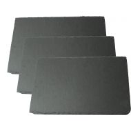 [아마존베스트]Lonovel Slate Cheese Board Natural Slate Cheese Plates for Kitchen Dining,Parties,Entertaining,8x12 Slate Placemats Slate Serving Tray for Cake,Fruit,Biscuit,Meat,Charcuterie Slate